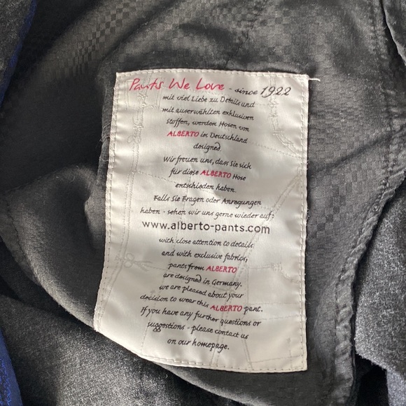 ALBERTO Ceramica mens dress pants. Waist 36 length 32. - Picture 5 of 6
